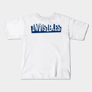 The Invisibles Logo (blue) Kids T-Shirt